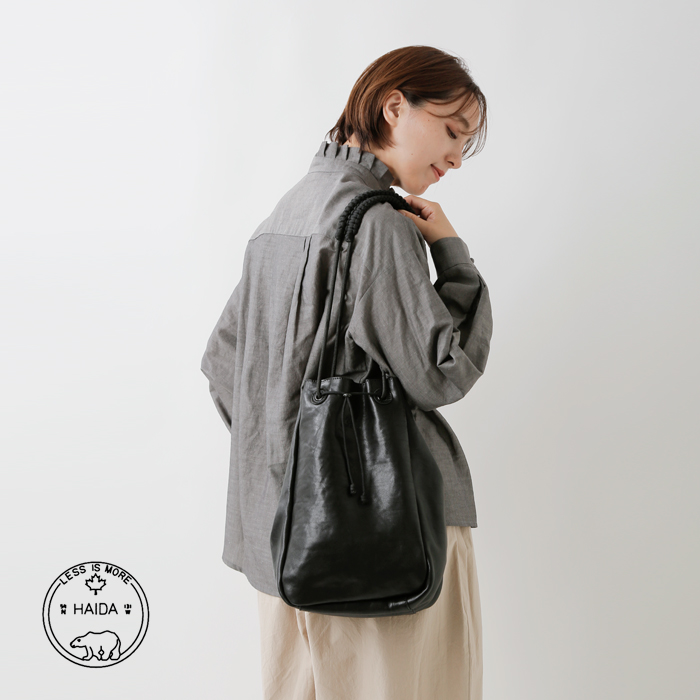 HAIDA(ハイダ)ウォッシュドレザー2wayトートバッグ“TANKERM”5c-995031