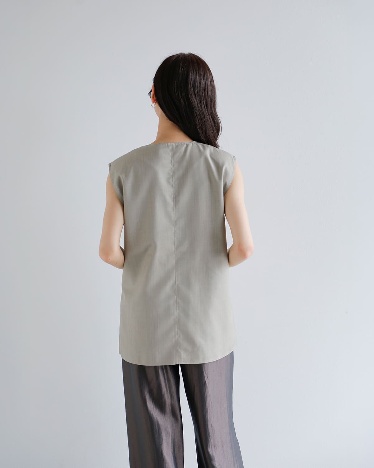 anuke(アンヌーク)Vネックステッチベスト “Vneck Stitch Vest” 62520112