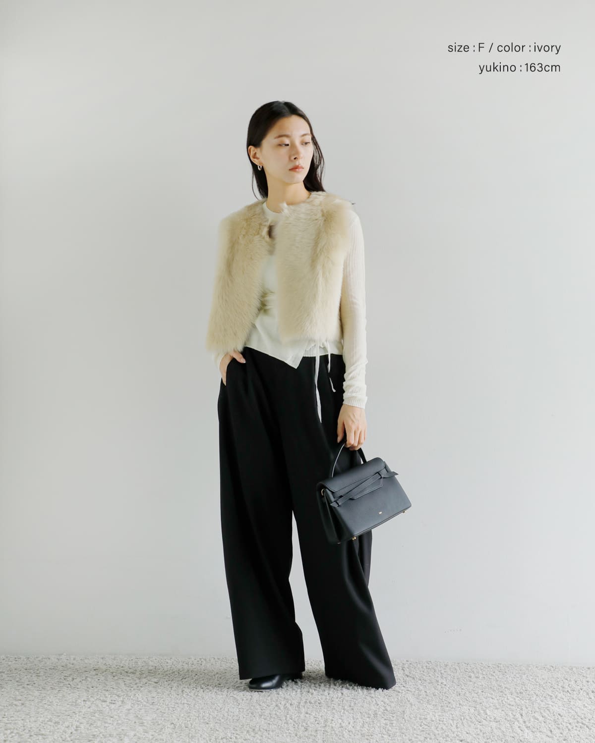 anuke(アンヌーク)ウールカシュクールカーディガン “Wool Cachecoeur Cardigan” 62520502