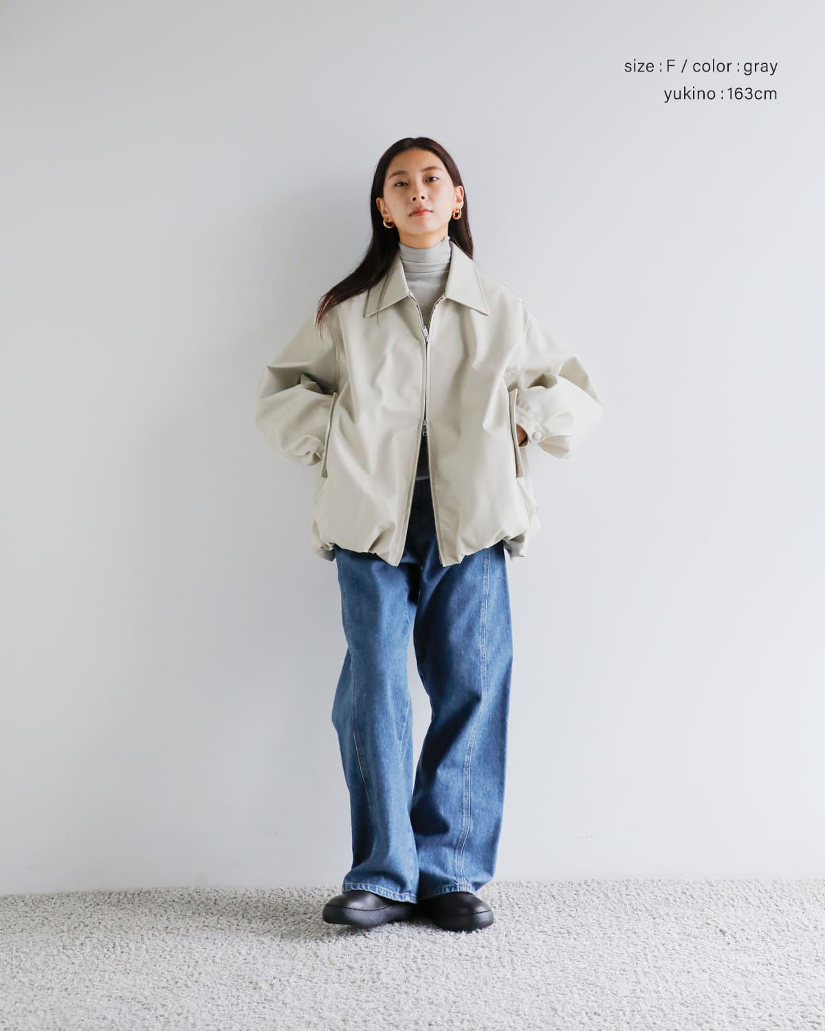 anuke(アンヌーク)カシミヤシルクタートルトップス “Cashmeresilk Turtle Tops” 62520616