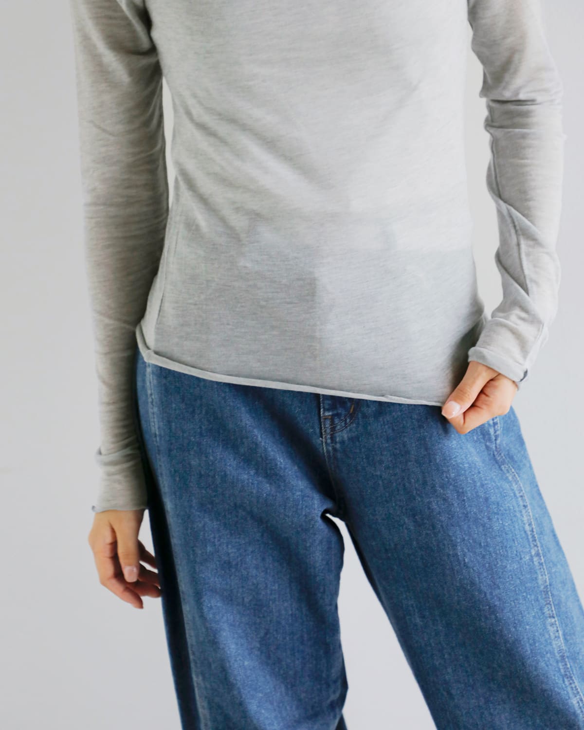 anuke(アンヌーク)カシミヤシルクタートルトップス “Cashmeresilk Turtle Tops” 62520616