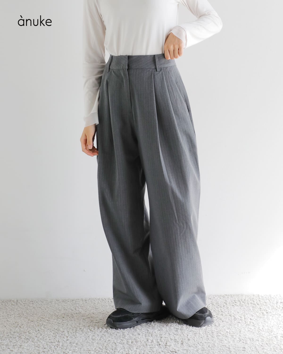 アジャスタブルパンツ　グレー　L クールストレッチスウェットパンツ | adamsJUGGLER（アダムス