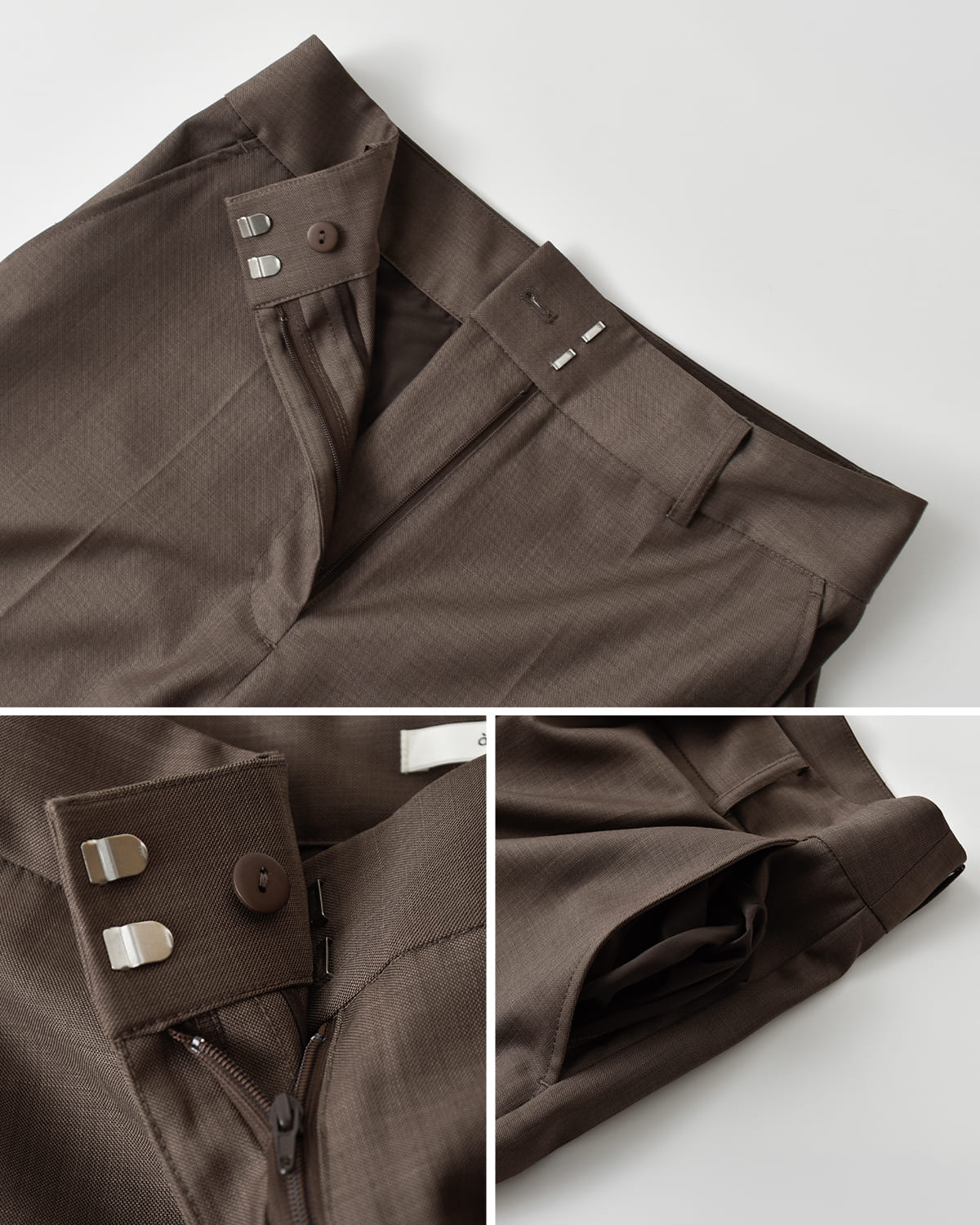 anuke(アンヌーク)ウールブレンドセンタープレスハーフパンツ “Centerpress Half Pants” 62520710