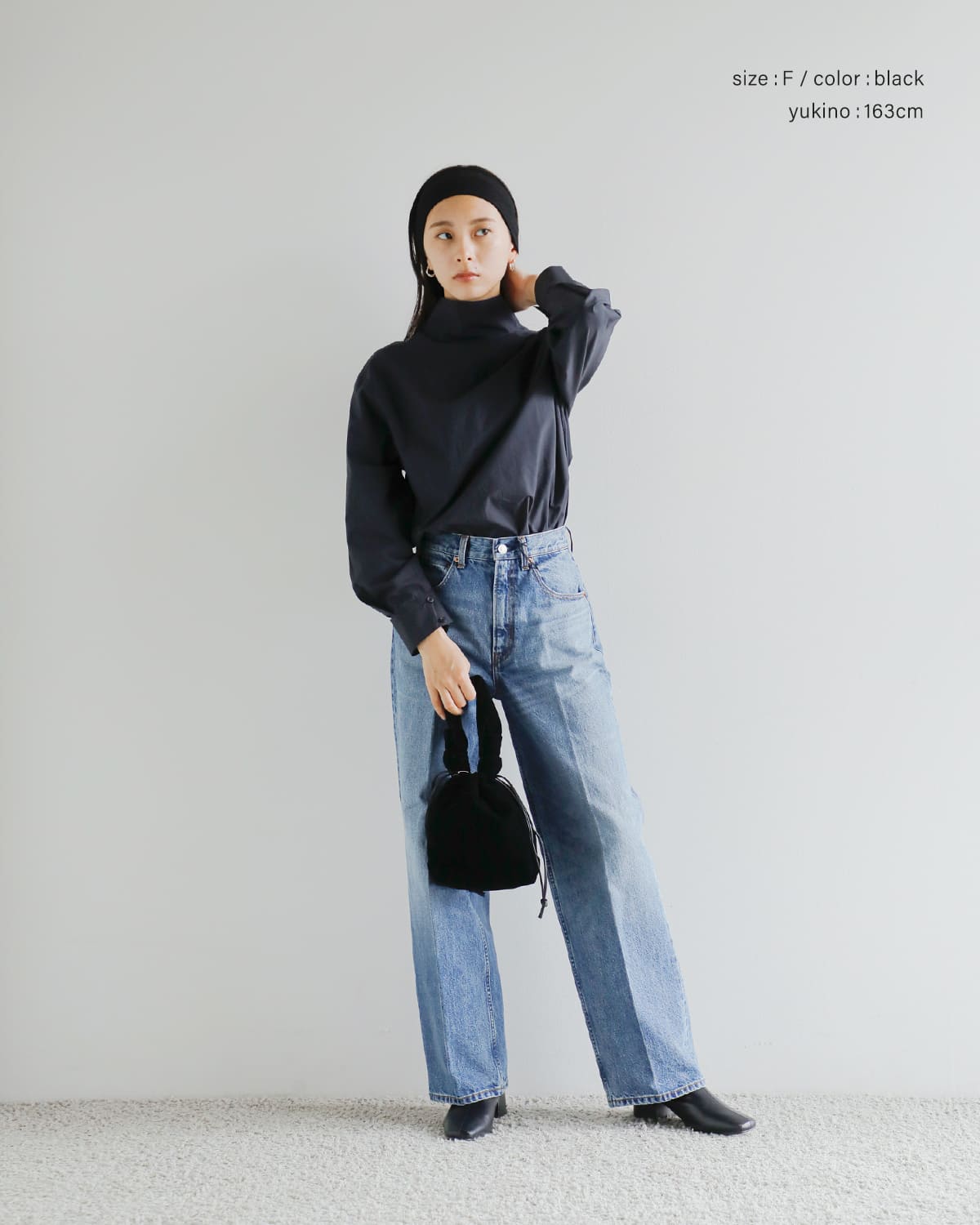 【完売】anuke Velvet Mini Purse ブラック ànuke online store（アンヌーク） / Velvet Mini PurseVelvet