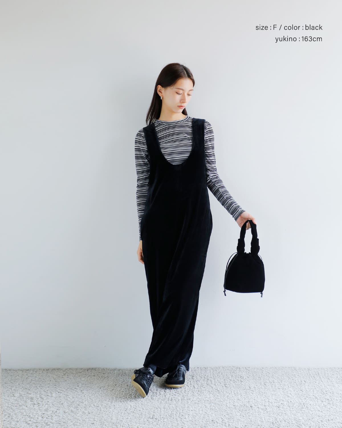 anuke アンヌーク ベルベットミニ バッグ “Velvet Mini Purse