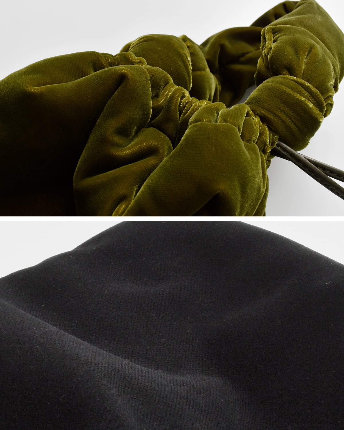 【完売】anuke Velvet Mini Purse ブラック ànuke online store（アンヌーク） / Velvet Mini PurseVelvet