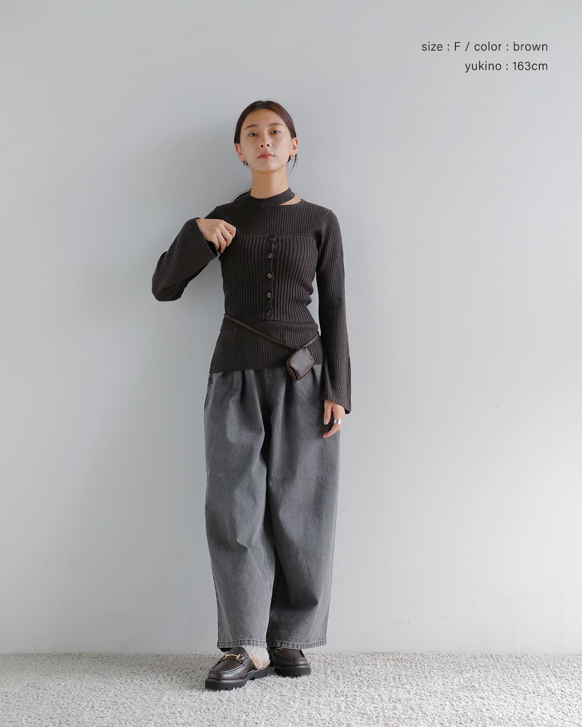 anuke(アンヌーク)エコレザーウエストミニポーチ “Ecoleather Waist Pouch” 62521023