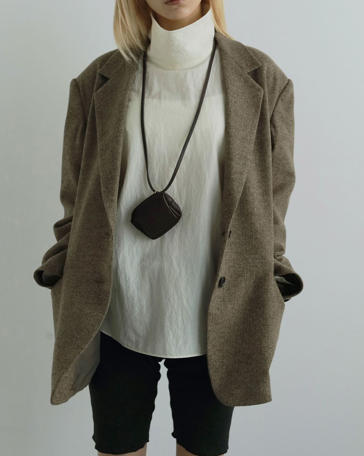 anuke(アンヌーク)エコレザーウエストミニポーチ “Ecoleather Waist Pouch” 62521023