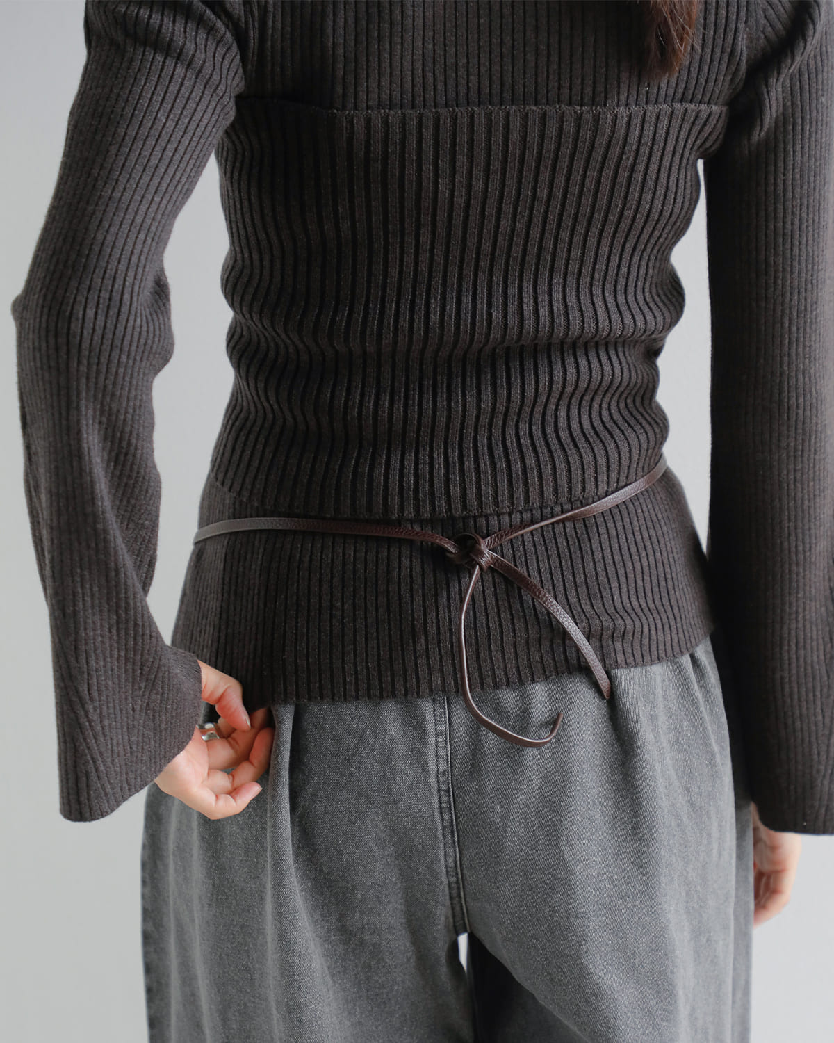 anuke(アンヌーク)エコレザーウエストミニポーチ “Ecoleather Waist Pouch” 62521023