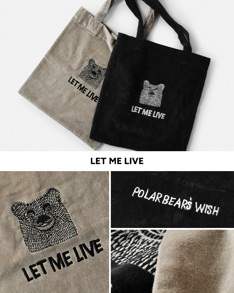 ANGE IN DISGUISE(アンジ イン ディスガイズ)ベルベットトートバッグ62807-08-10-11