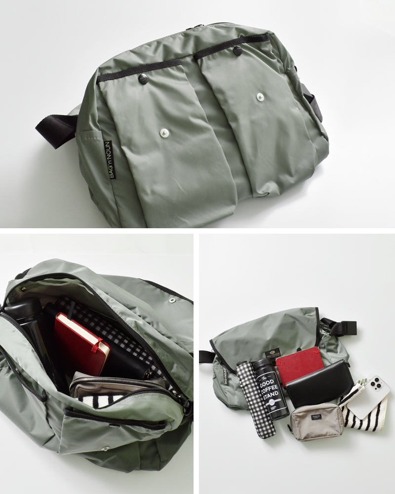 BAG’n’NOUN(バッグンナウン)トラベルライトショルダーバッグ“TRAVELSHOULDERLITE”70021049