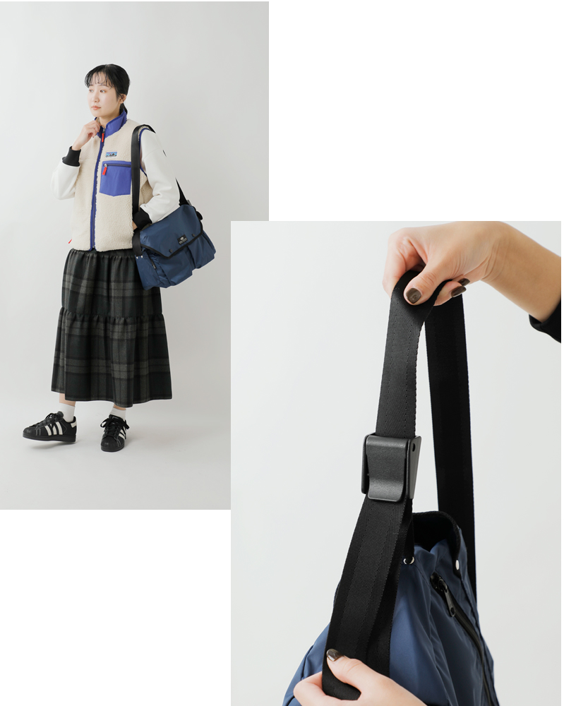 BAG’n’NOUN(バッグンナウン)トラベルライトショルダーバッグ“TRAVELSHOULDERLITE”70021049