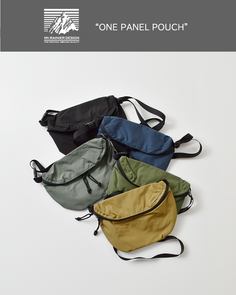 MT.RAINIER DESIGN(マウントレイニアデザイン)ミニショルダーワンパネルポーチ“ONEPANELPOUCH”7158