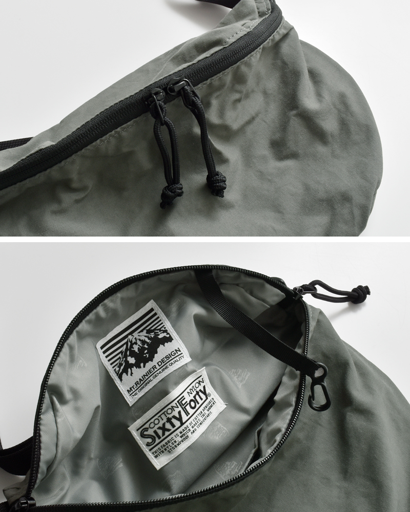 MT.RAINIER DESIGN(マウントレイニアデザイン)ミニショルダーワンパネルポーチ“ONEPANELPOUCH”7158