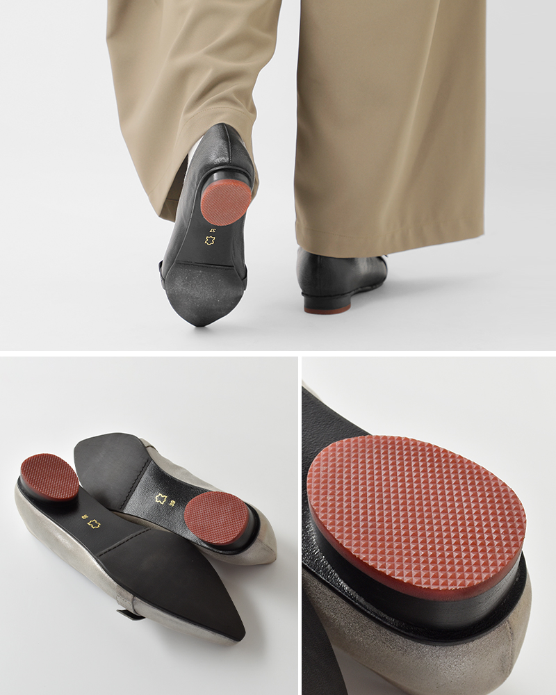 yuko imanishi+(ユウコイマニシプラス)パテントレザーカッティングベルトパンプス751116