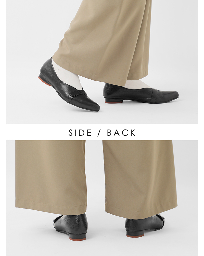 yuko imanishi+(ユウコイマニシプラス)パテントレザーカッティングベルトパンプス751116