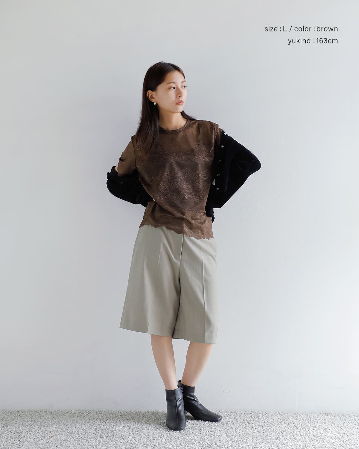 WACOAL MEN ÷ bp(ワコールメンビーピー)花柄レーストップス 7535310051