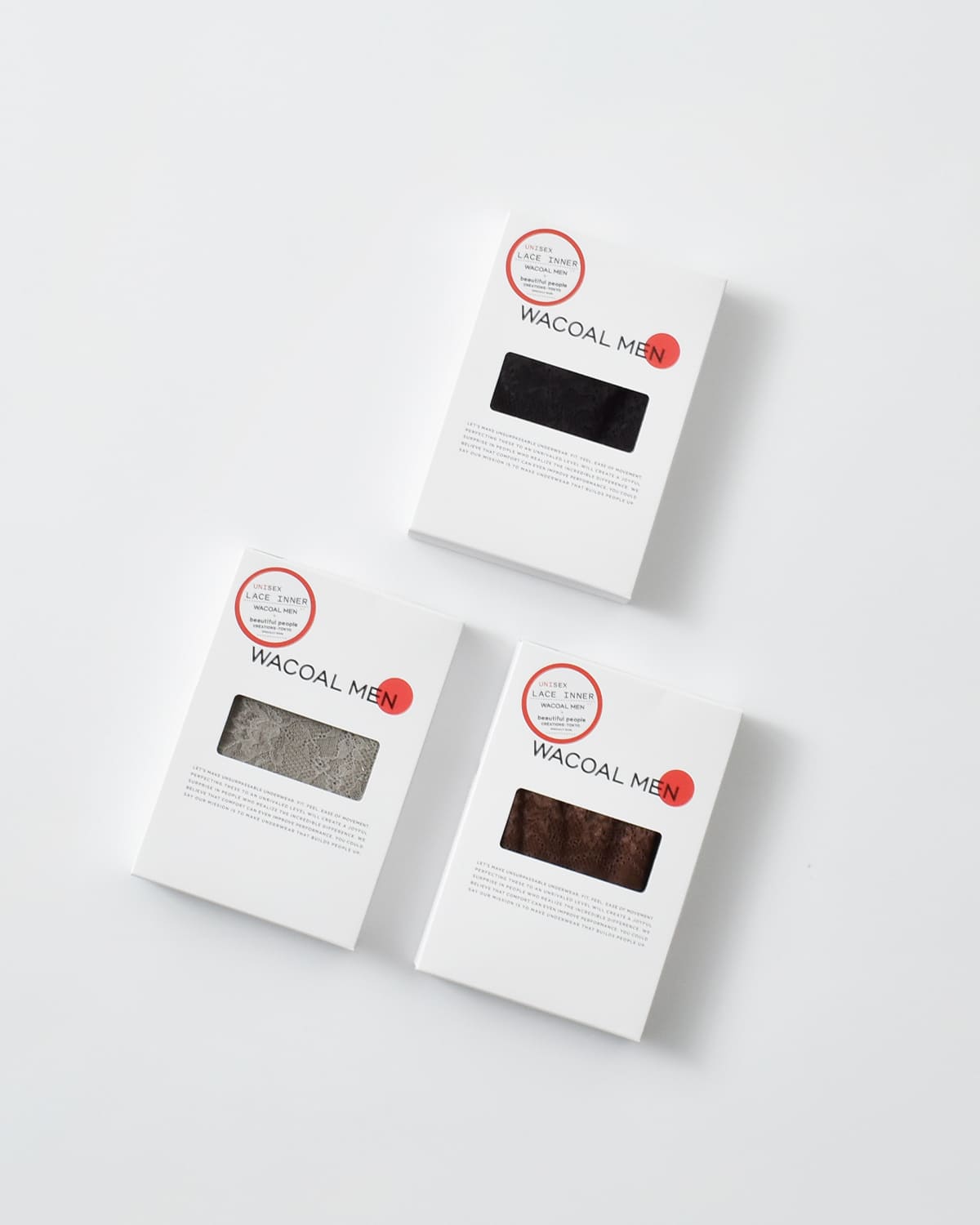 WACOAL MEN ÷ bp(ワコールメンビーピー)花柄レース トップス7535310051