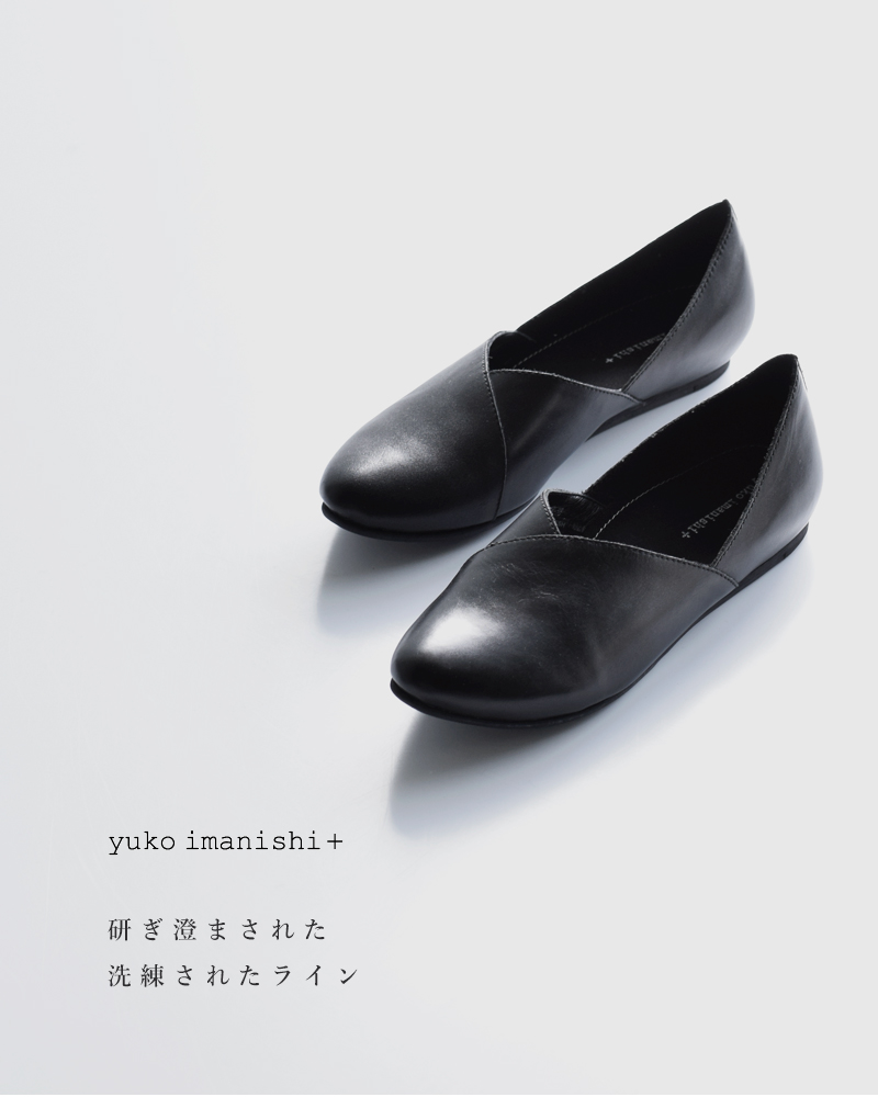 【極美品】yuko imanishi +　35 2way レザーフラットシューズ 楽天市場】ユウコイマニシプラス yuko imanishi+ フラット