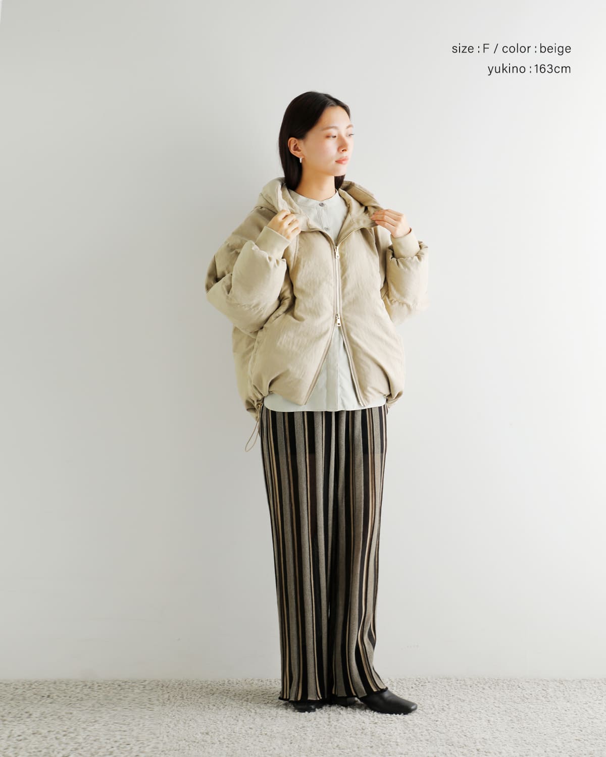 CHIGNON(シニヨン)パフィードルマンコート 7655-233mk