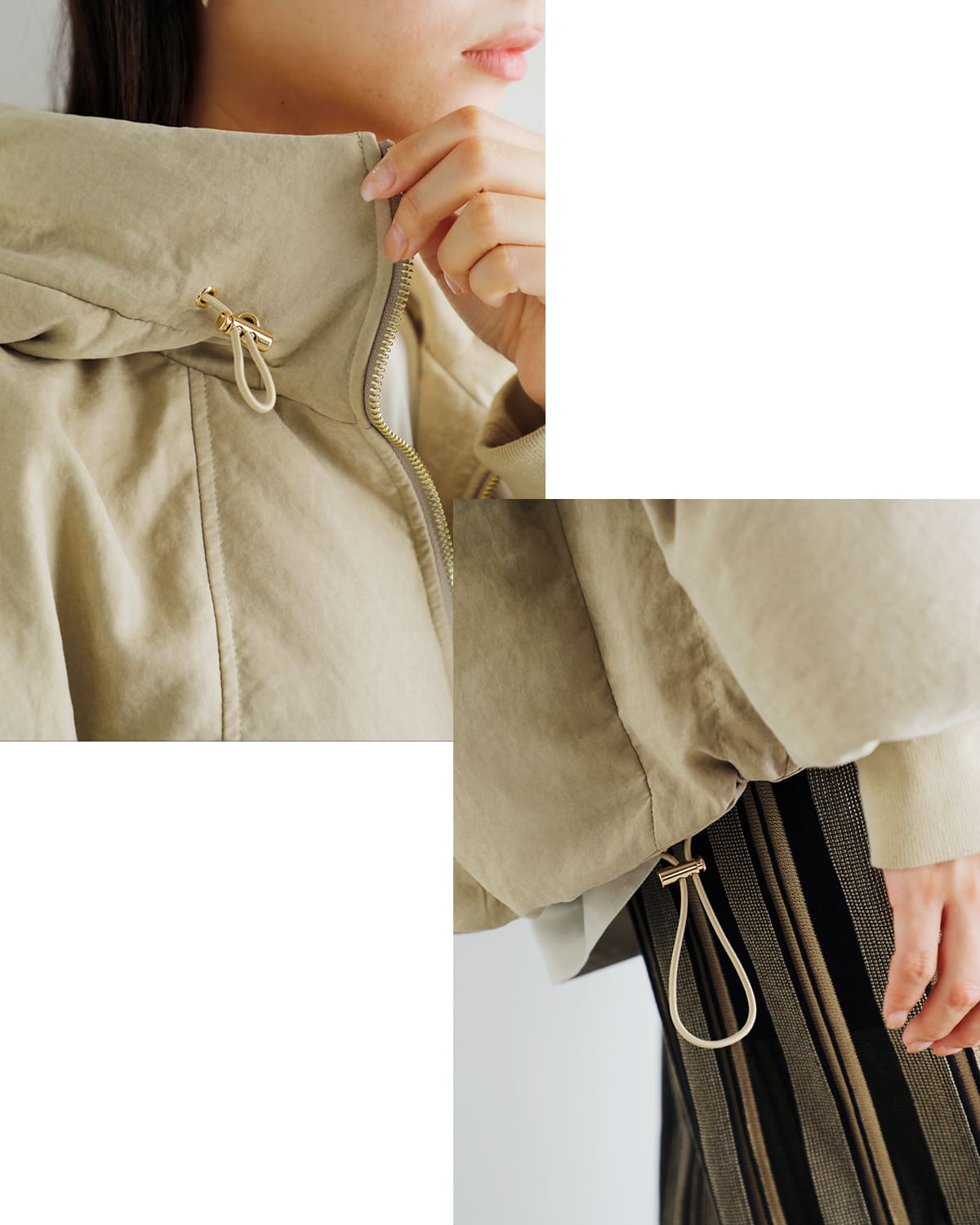 CHIGNON(シニヨン)パフィードルマンコート 7655-233mk