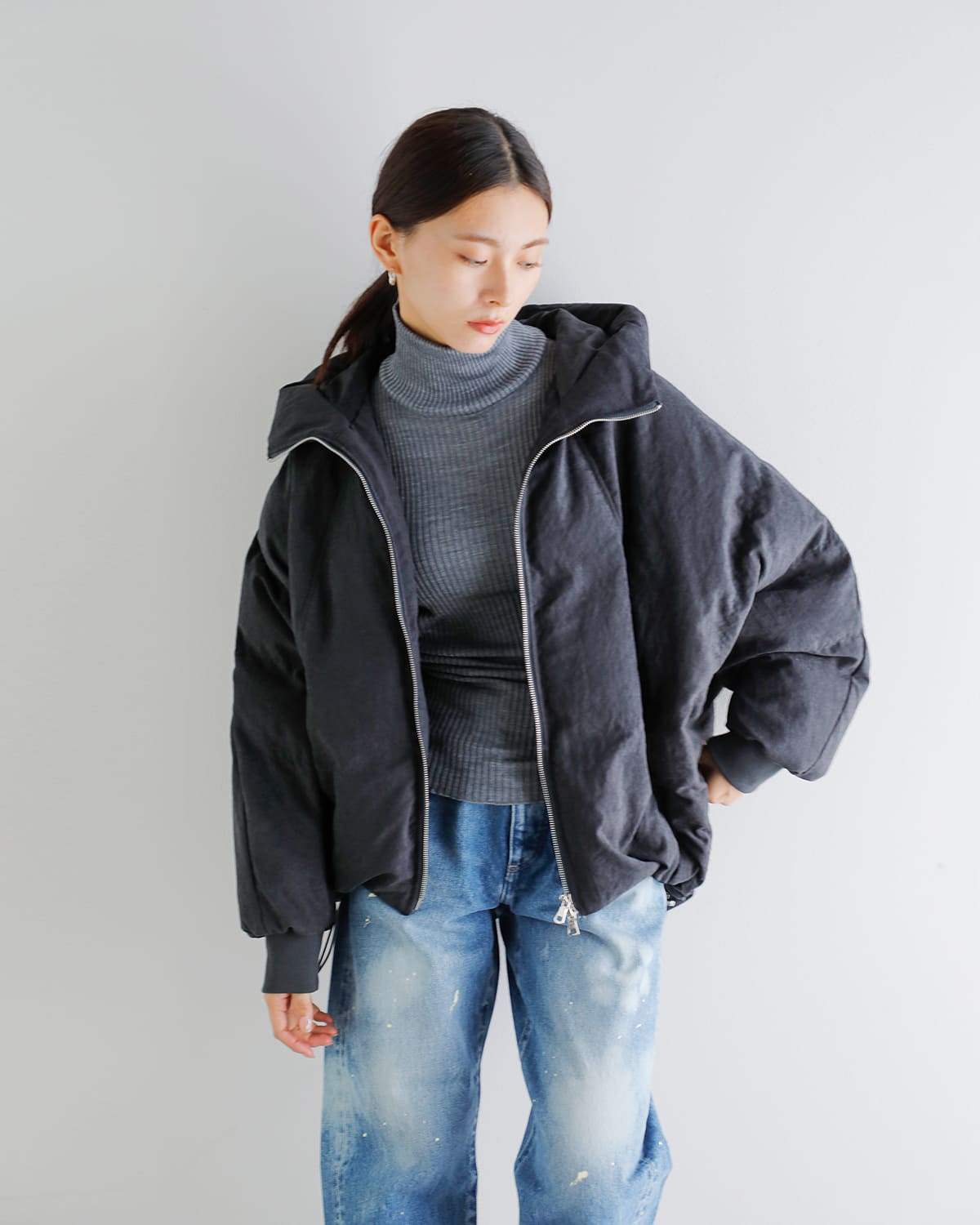 CHIGNON(シニヨン)パフィードルマンコート 7655-233mk