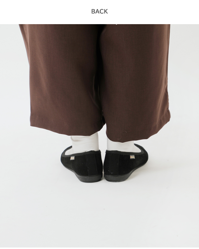 ALBEROLA(アルベローラ)スエードバレエシューズ78-31537gm