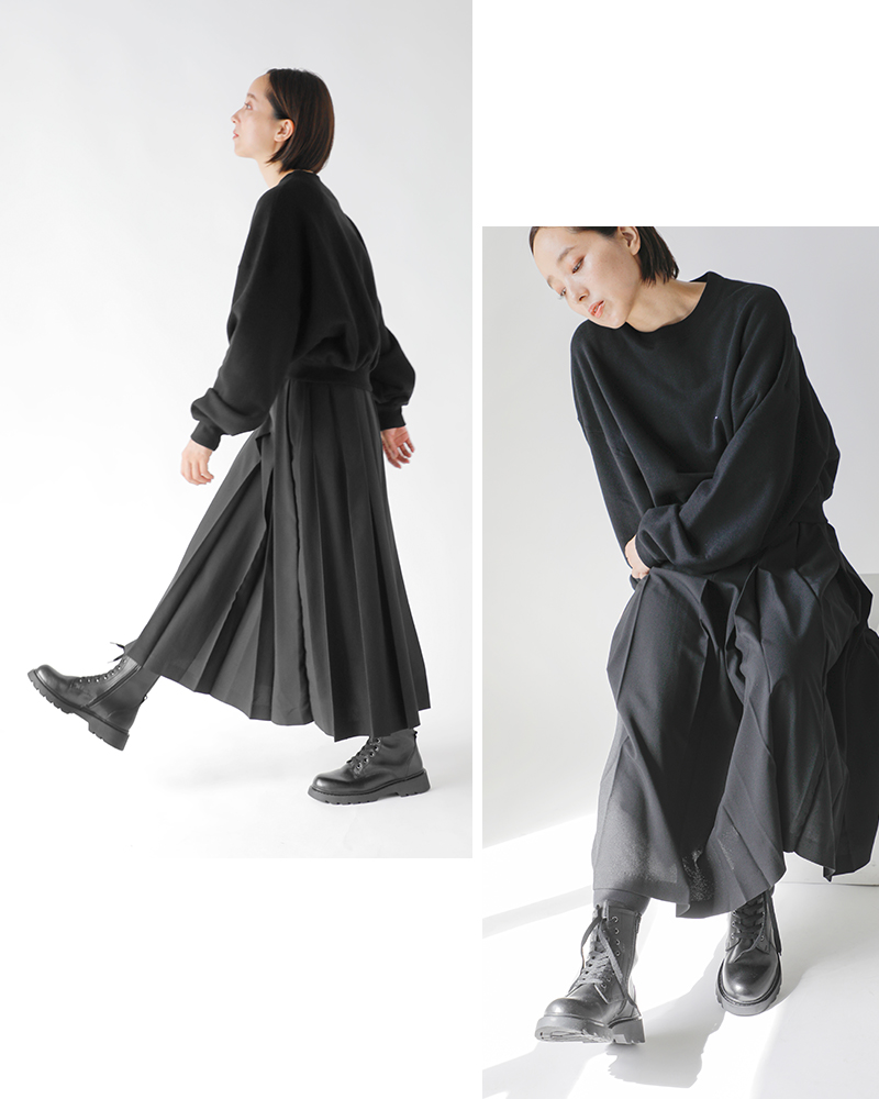 PAOLO BOVE(パオロ ボーヴ)カウレザーレースアップブーツ7905-a