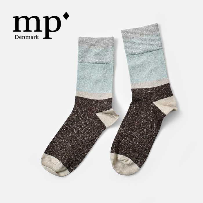 mp Denmark(エムピーデンマーク)グリッター配色ショートソックス“Elisabethglittersocks”79738