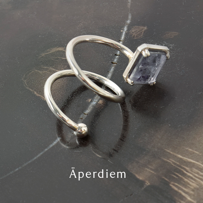 Aperdiem(アペルディエム)パティーナトワールリング“PatinaTwirlRG”81118085