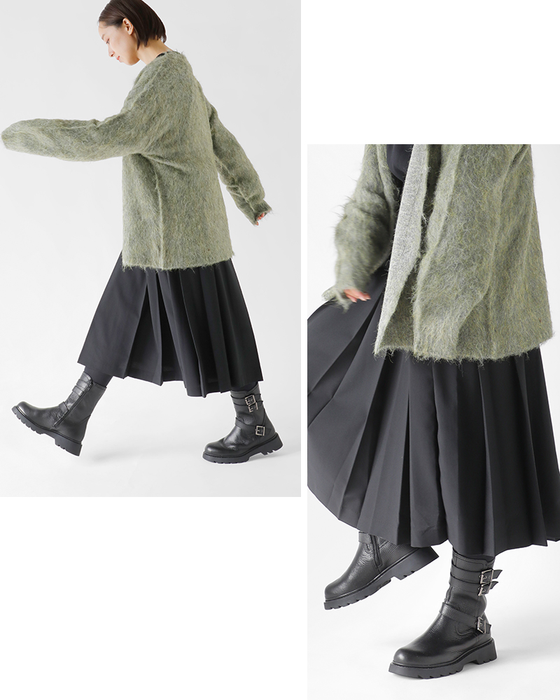 PAOLO BOVE(パオロ ボーヴ)カウレザーエンジニアブーツ8132-a