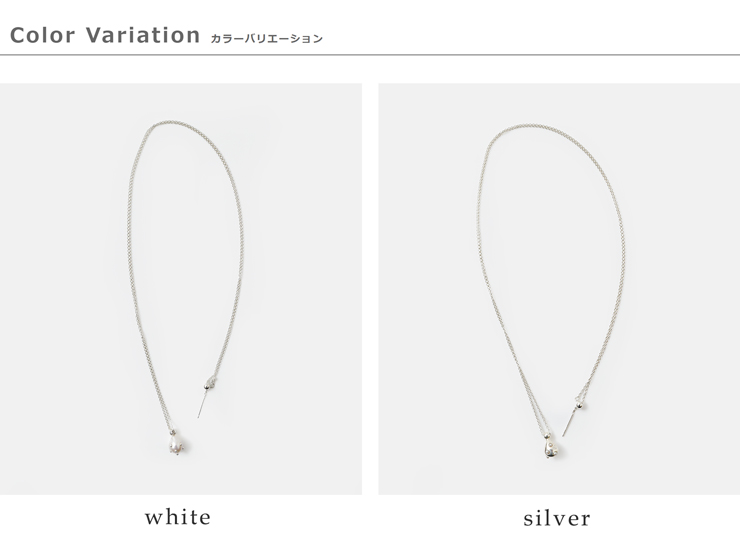Aperdiem(アペルディエム)ペイルドロップチェーンネックレス“PaleDropChainNC”81427105