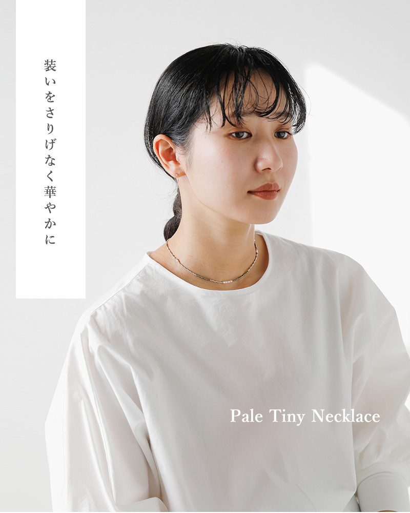 Aperdiem(アペルディエム)ペイルタイニーネックレス“PaleTinyNC”81429105
