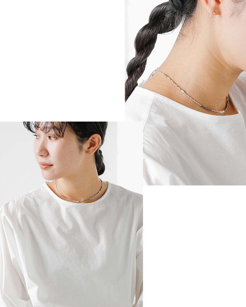 Aperdiem(アペルディエム)ペイルタイニーネックレス“PaleTinyNC”81429105