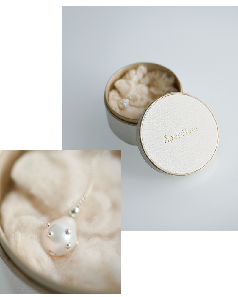 Aperdiem(アペルディエム)ペイルドロップチェーンイヤーカフ“PaleDropChainEC”81528105