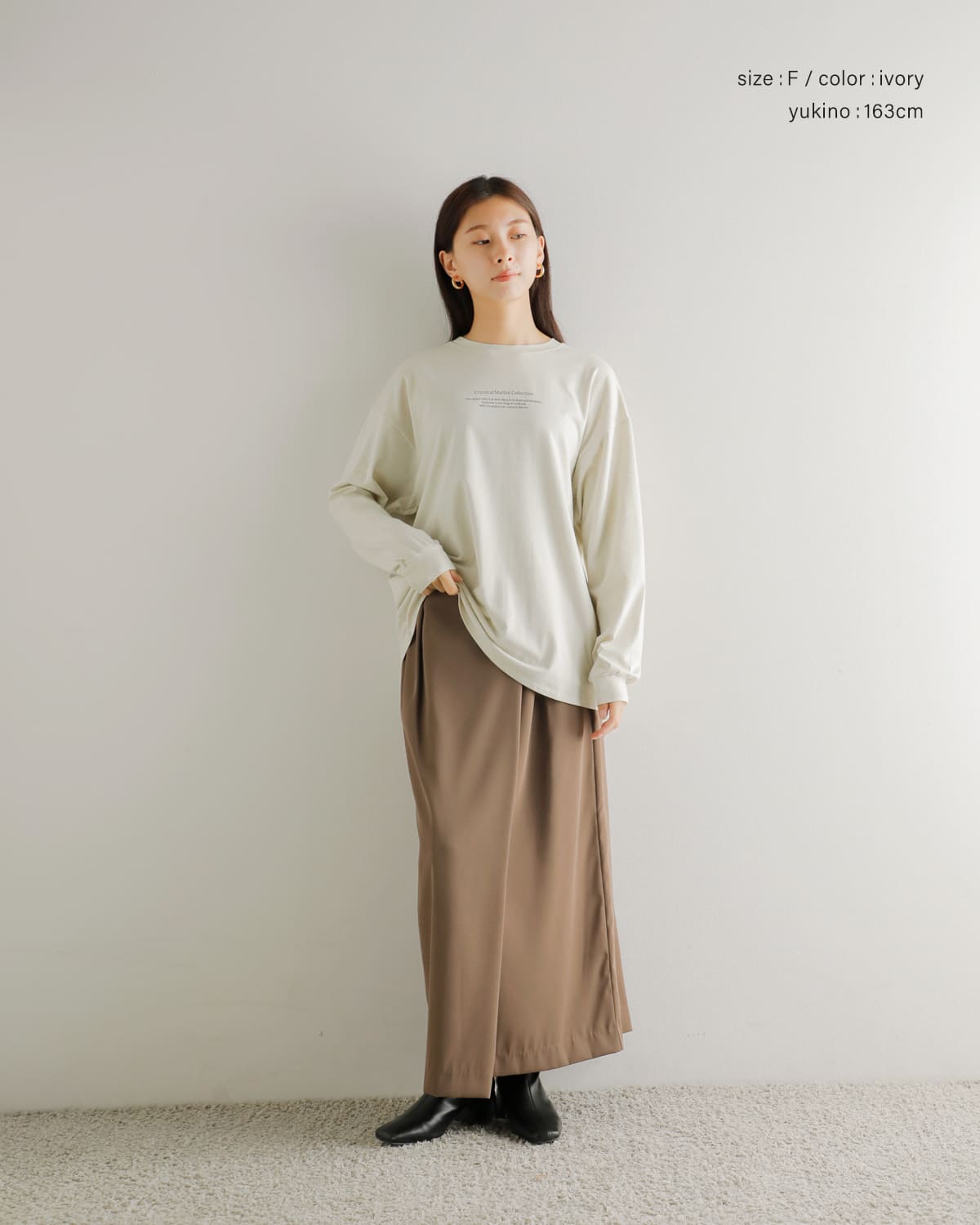 CHIGNON(シニヨン)CHEERSロゴロングスリーブTシャツ 8455-316kk