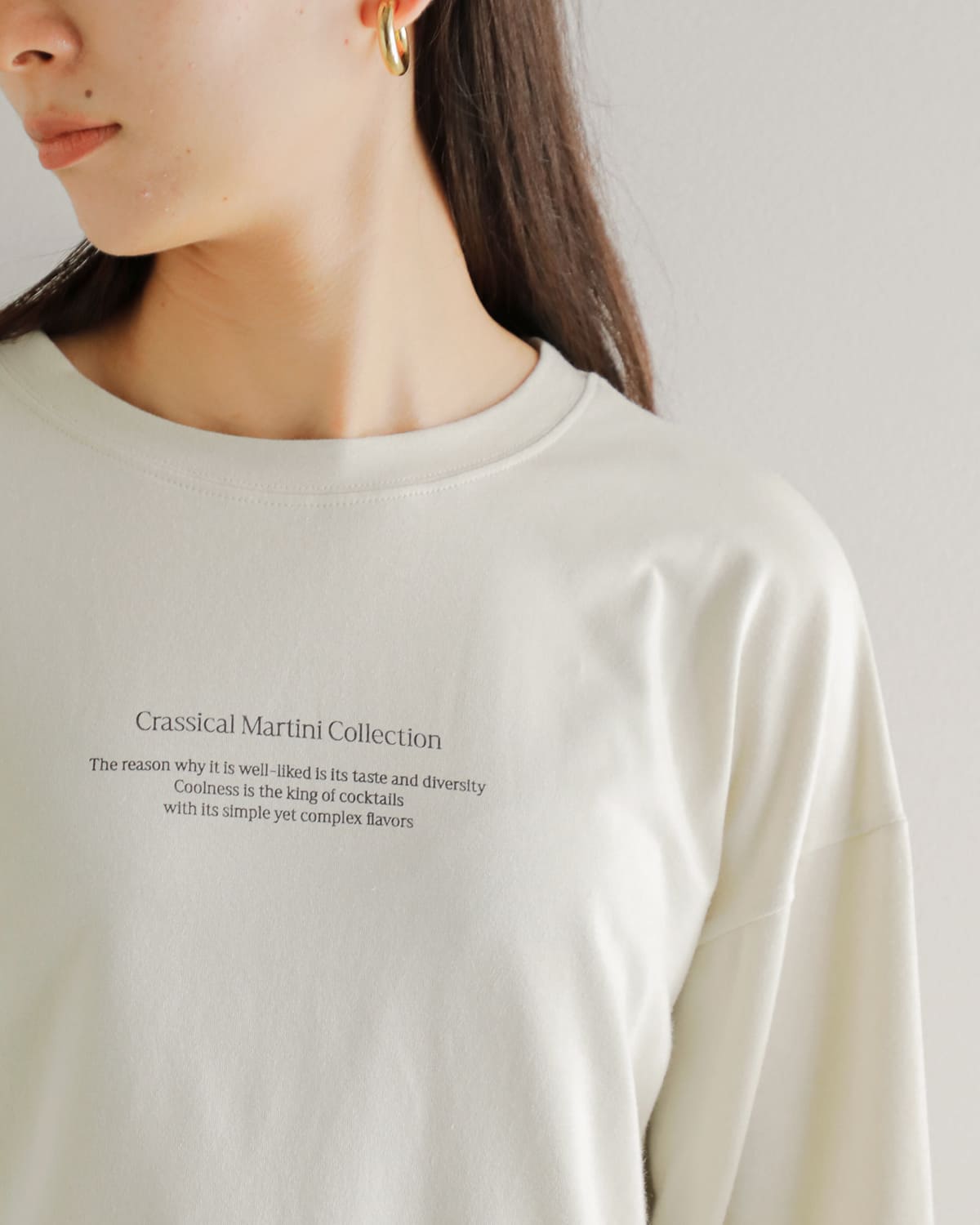 CHIGNON(シニヨン)CHEERSロゴロングスリーブTシャツ 8455-316kk