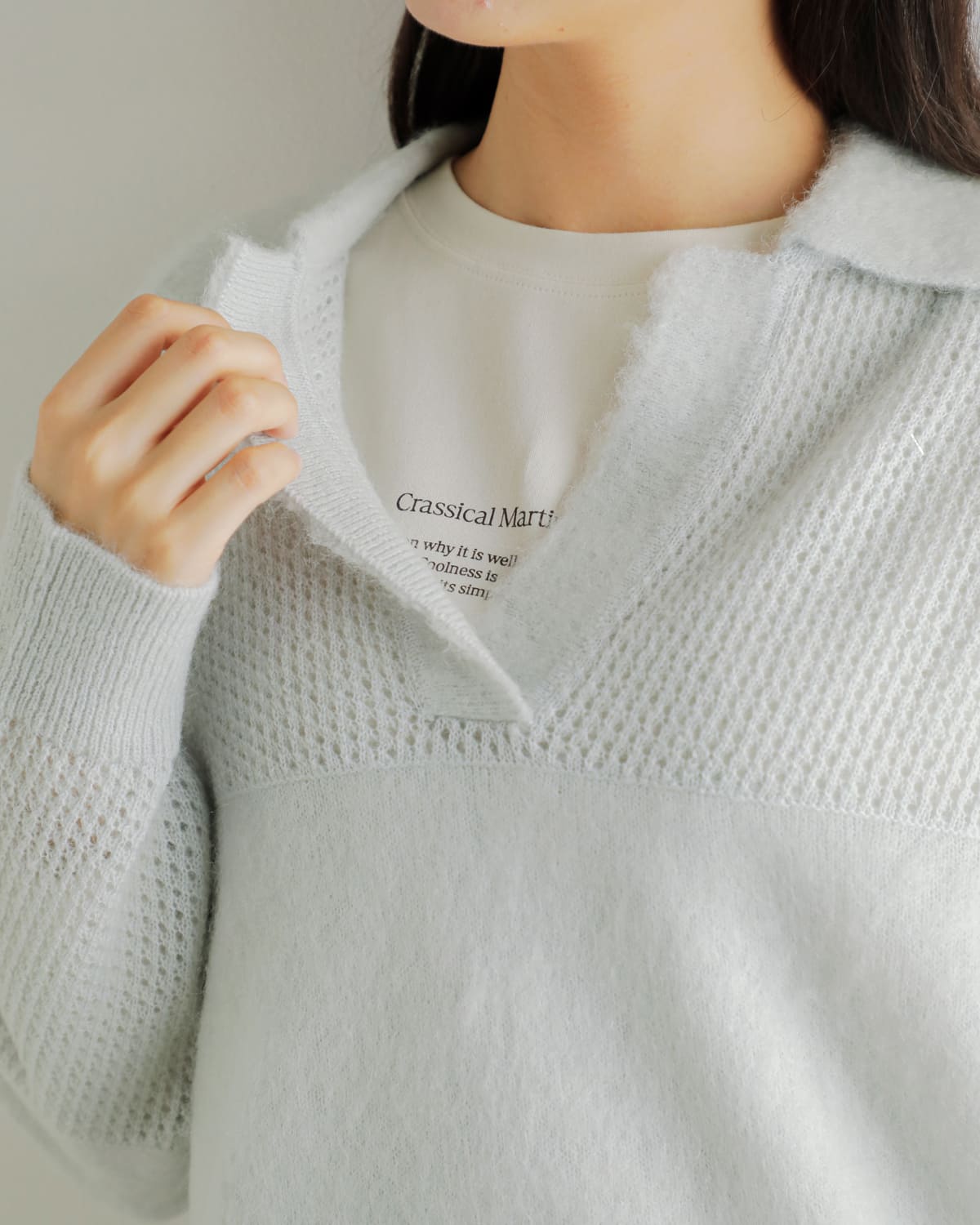 CHIGNON(シニヨン)CHEERSロゴロングスリーブTシャツ 8455-316kk