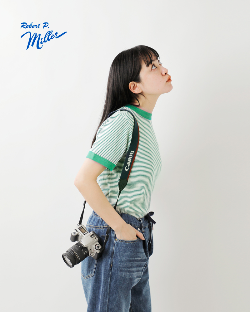 MILLER(ミラー)コットンパネルリブショートスリーブTシャツ849c
