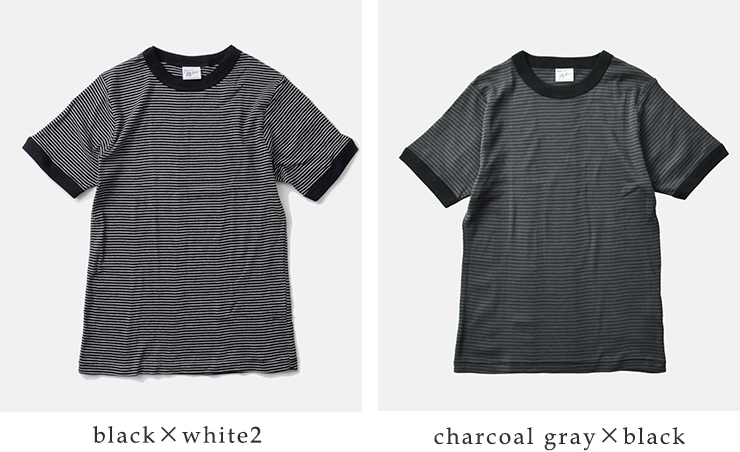 MILLER(ミラー)コットンパネルリブショートスリーブTシャツ849c