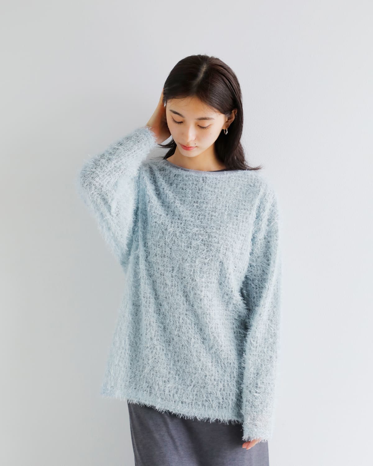 【m.】CHIGNON チュールフリルプルオーバー m.様専用】CHIGNON チュールフリルプルオーバー - メルカリ
