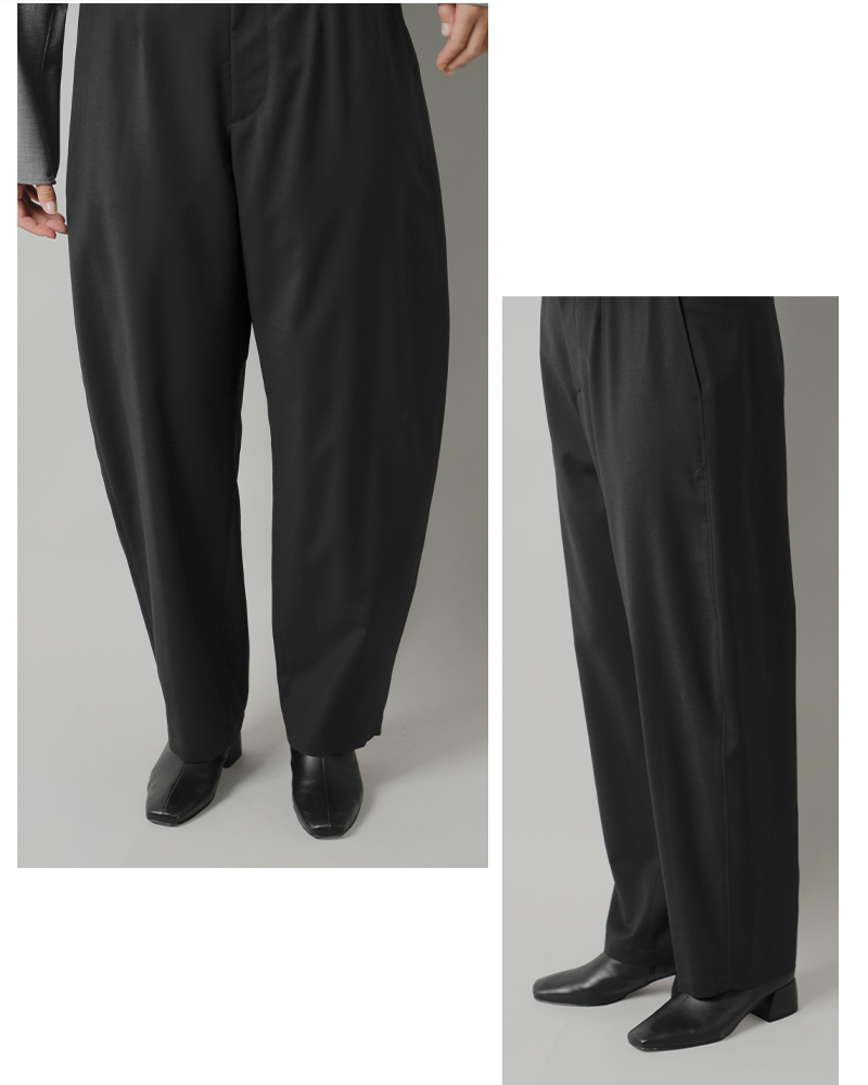 LOEFF(ロエフ)ウールトロボンタントラウザーパンツ8814-2-020260