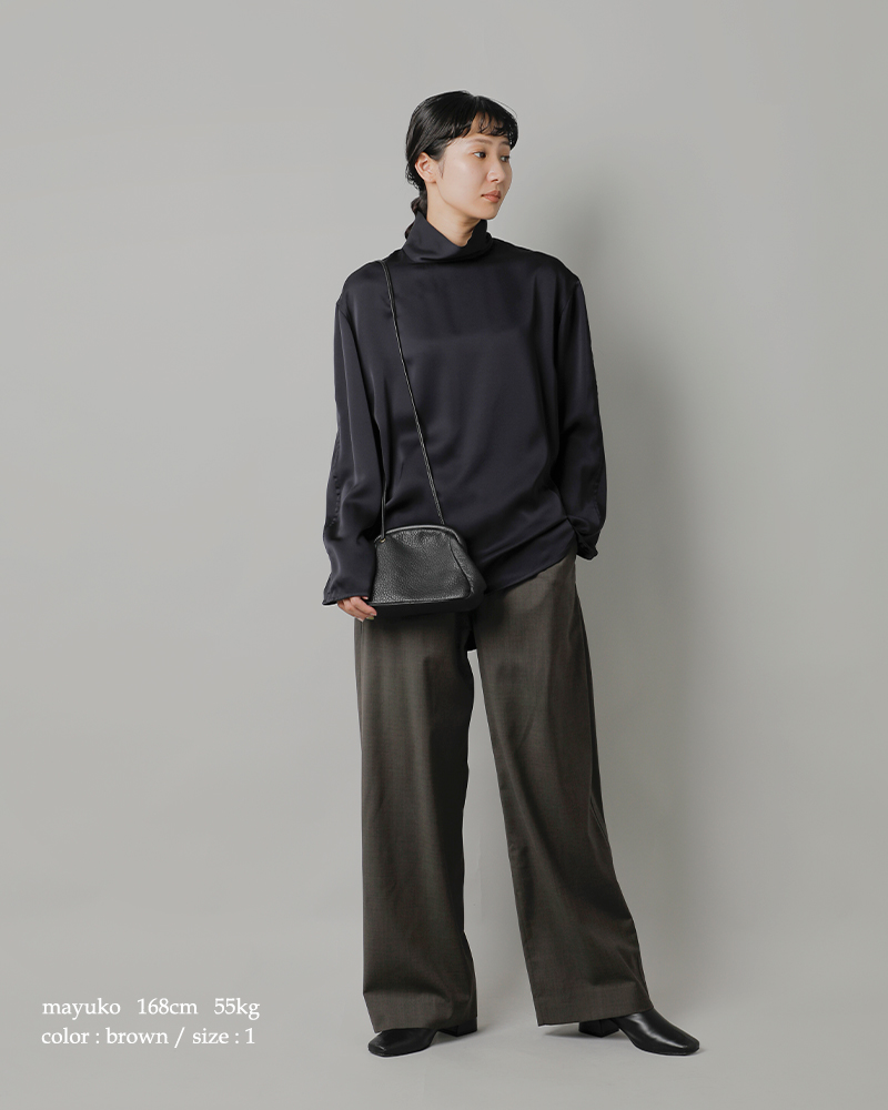 LOEFF(ロエフ)ウールトロハーレムパンツ8814-2-990194