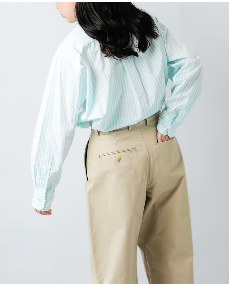 LOEFF(ロエフ)コットンチノトラウザーパンツ8814-202-0199