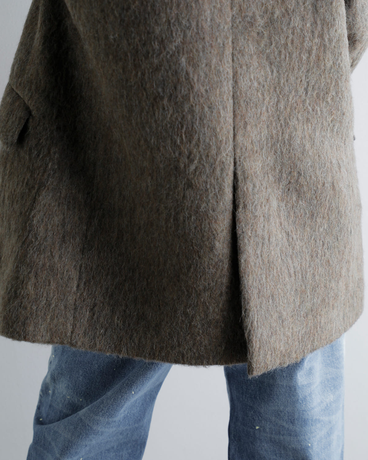 MANOF(マノフ)シャギーテーラードオーバージャケット 89101-0082