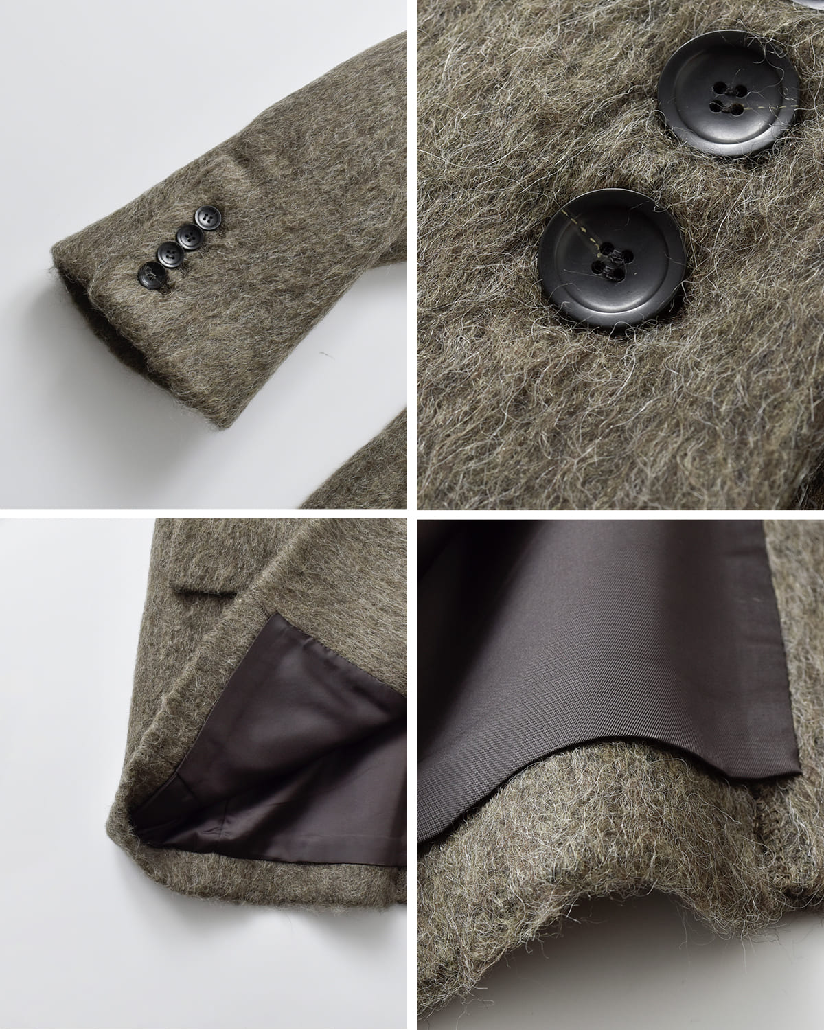 MANOF(マノフ)シャギーテーラードオーバージャケット 89101-0082