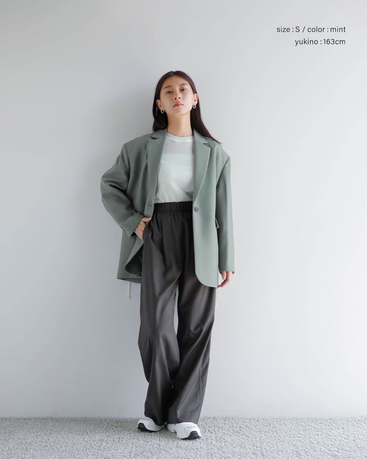 MANOF(マノフ)ビスチェセットリブニットプルオーバー 89103-0392