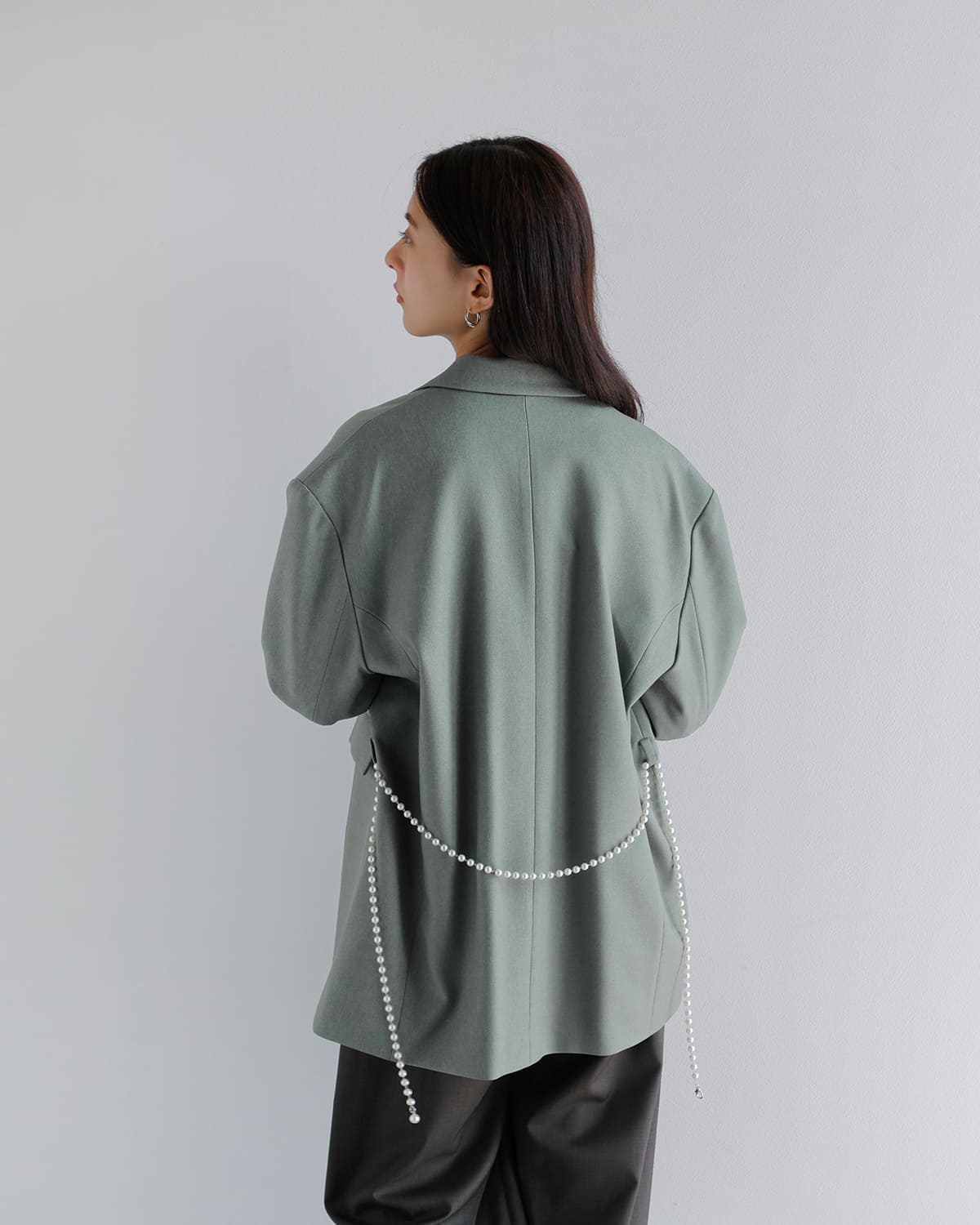 MANOF(マノフ)ビスチェセットリブニットプルオーバー 89103-0392