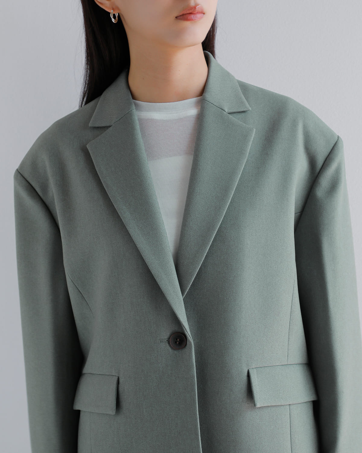 MANOF(マノフ)ビスチェセットリブニットプルオーバー 89103-0392