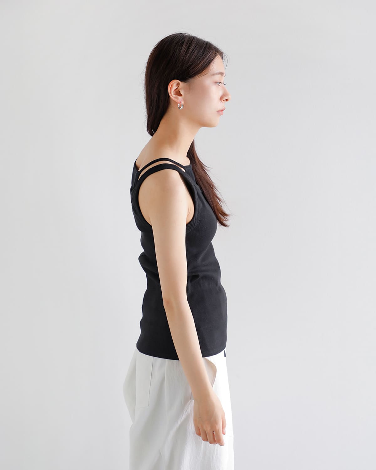 MANOF(マノフ)シアーレイヤードタンクトップ 89105-1022